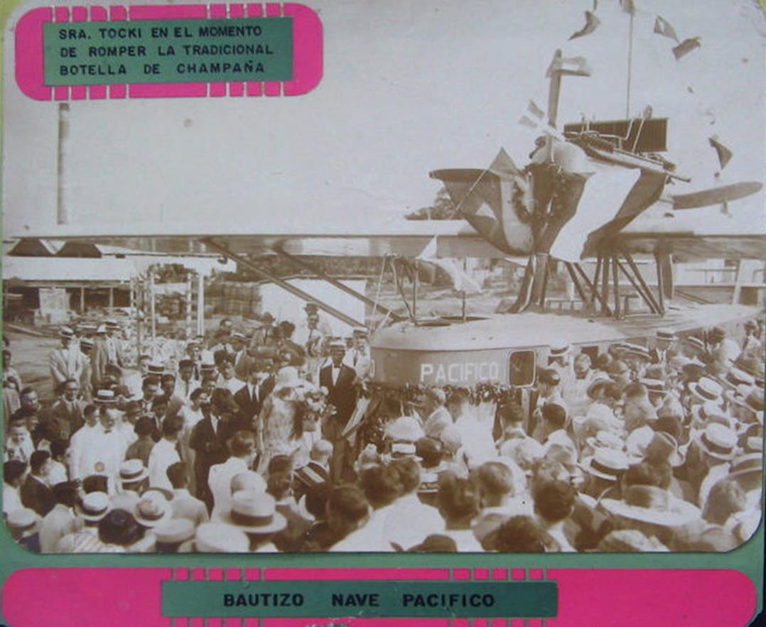 bautizo del Dornier Wal 'Pacífico' de la SCADTA en Barranquilla en 1925.680464_483235508364220_863755014_o