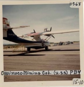 BuNo48412.1968-0911.YV-P-EPZ PBY Catalina Orinoco Mining-Ferrominera Orinoco en Puerto Ordaz