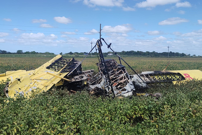 uruguay grumman accidente aéreo 2023