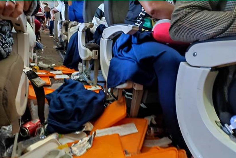 vuelo angola airlines taag lisboa 2023 turbulencia