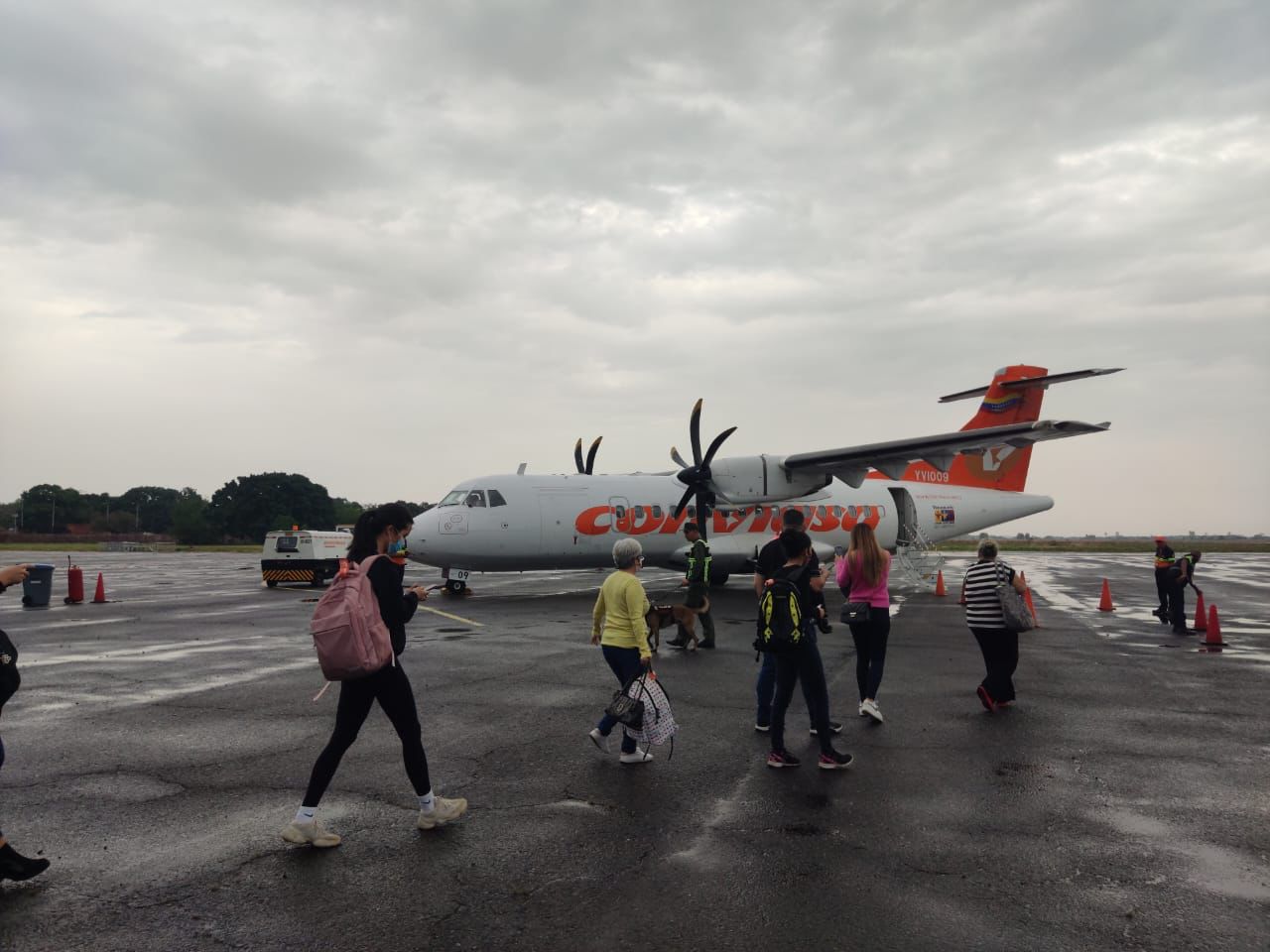 Conviasa vuelos caracas - barinas