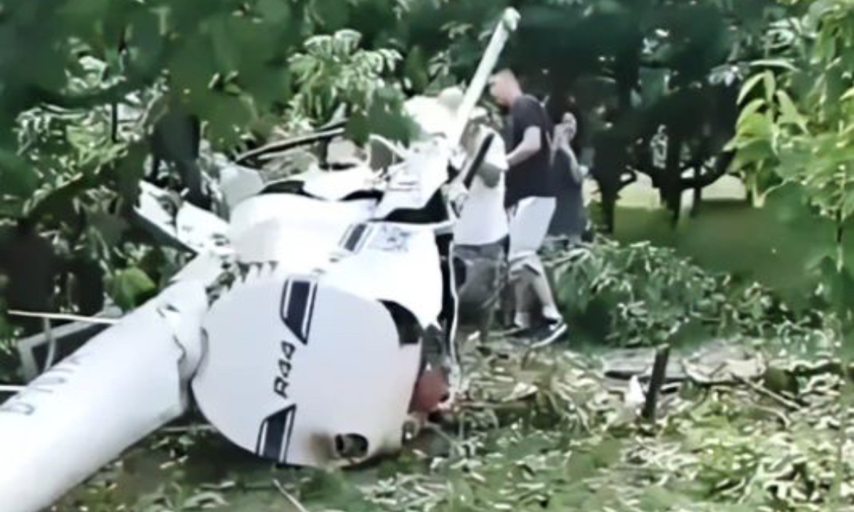 crash air china R44 B-70YA