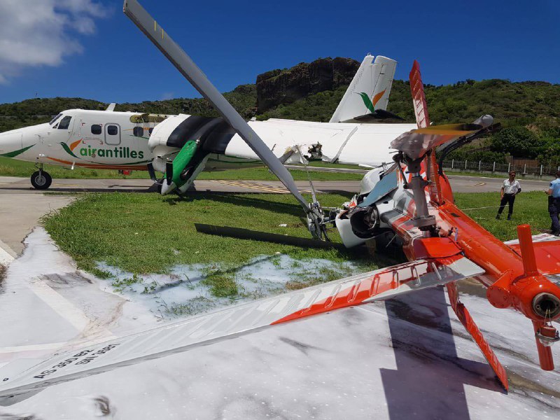 crash air SBH/TFFJ