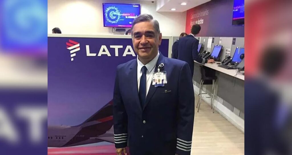 piloto muerto de latam airlines en vuelo