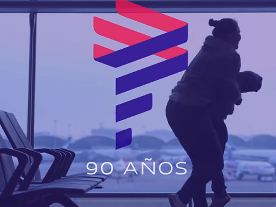 latam airlines 90 años