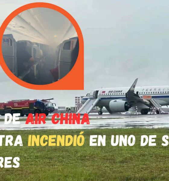 Air China Fire engine flight CA403