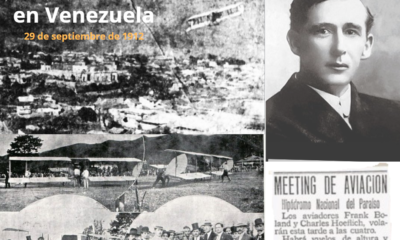 Primer Vuelo en Venezuela 1912