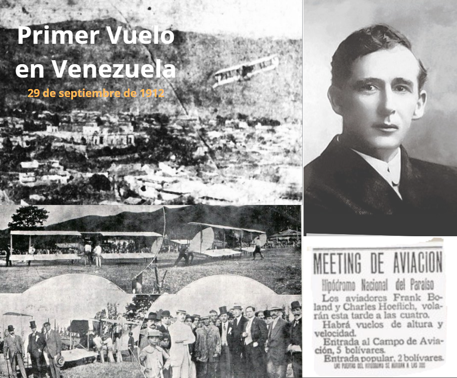 Primer Vuelo en Venezuela 1912