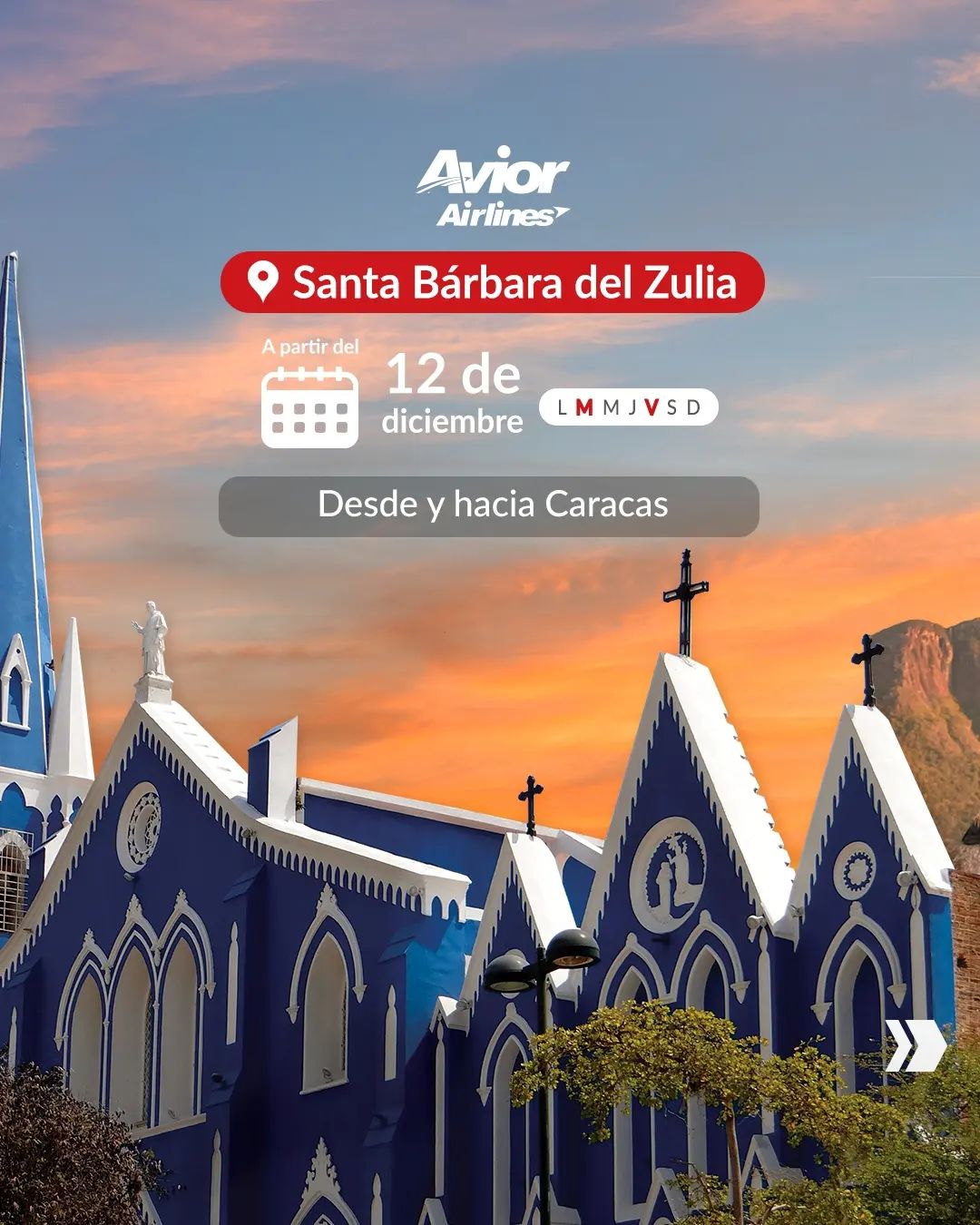 Avior con nuevas rutas hacia Santa Barbara del Zulia y Puerto Ayacucho ...