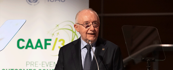 Presidente del Consejo de la OACI Sr. Salvatore Sciacchitano