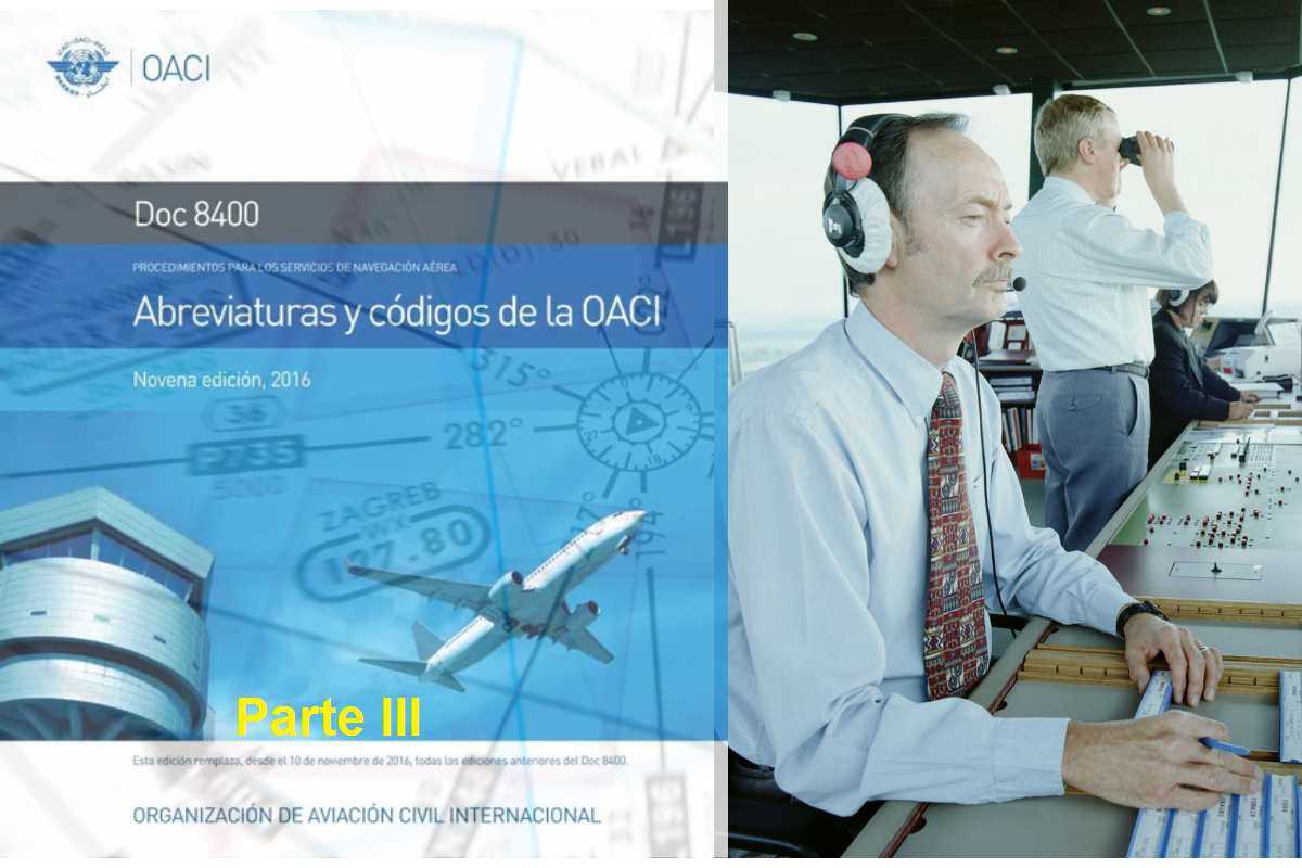 abreviaturas y codigos de la OACI parte 3