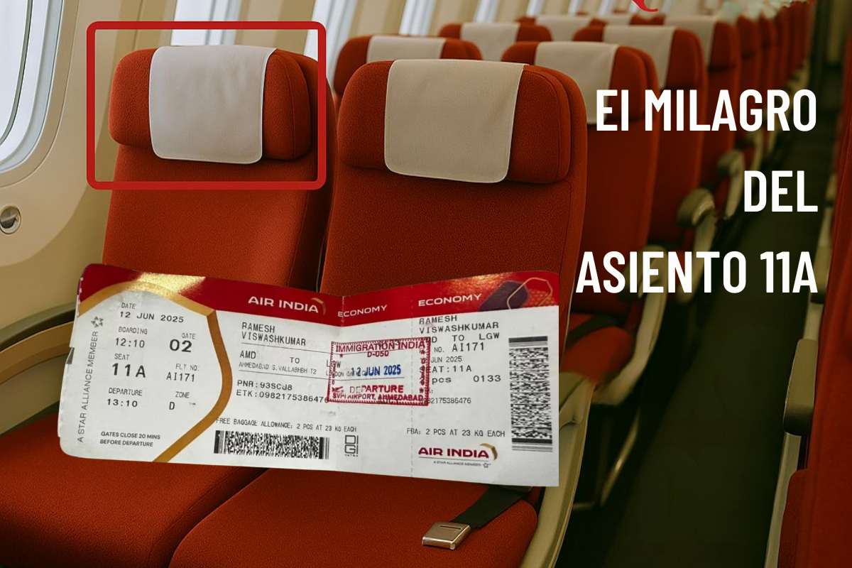 sobreviviente del accidente aéreo air india 12-06-2025